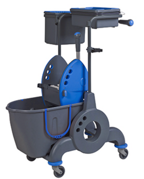 GIOTTO MENAGE COMPACK DUO seau 25 litres PRESS I – Chariots Ménage / Lavage – HygiRéa