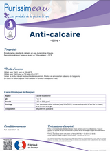 CAL (séquestrant calcaire) – Entretien – HygiRéa