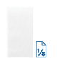Serviette Airlaid Pliage 1/8
