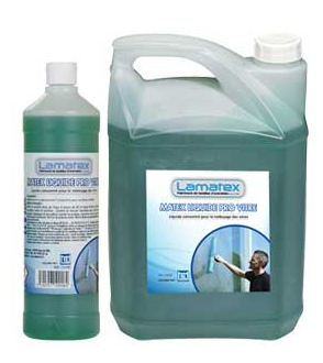 NETTOYANT VITRE PROFESSIONNEL - LIQUIDE CONCENTRÉ
