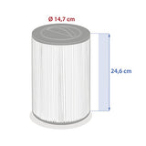 CARTOUCHE DE FILTRATION ACRYLIQUE POUR SPA