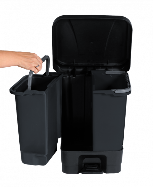 COLLECTEUR À PÉDALE À DEUX SEAUX – 20 L / 40 L / 60 L