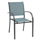 Fauteuil empilable Piazza – Fauteuil d'extérieur – HygiRéa