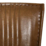 HOPER COGNAC LEATHER ARMCHAIR