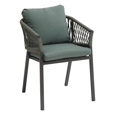 FAUTEUIL ORIENGO OLIVE GRAPHITE