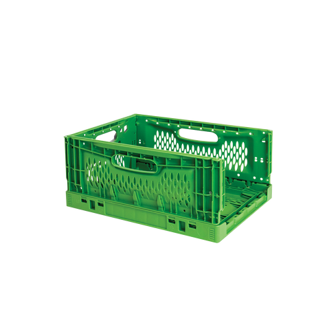 CAISSE PLIABLE 400x300 17L – Caisse ajourée – HygiRéa