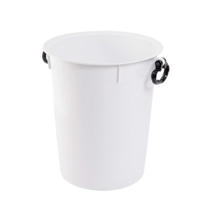 CONTENEUR 50L BLANC POIGNEES NOIRES – Conteneur alimentaire – HygiRéa
