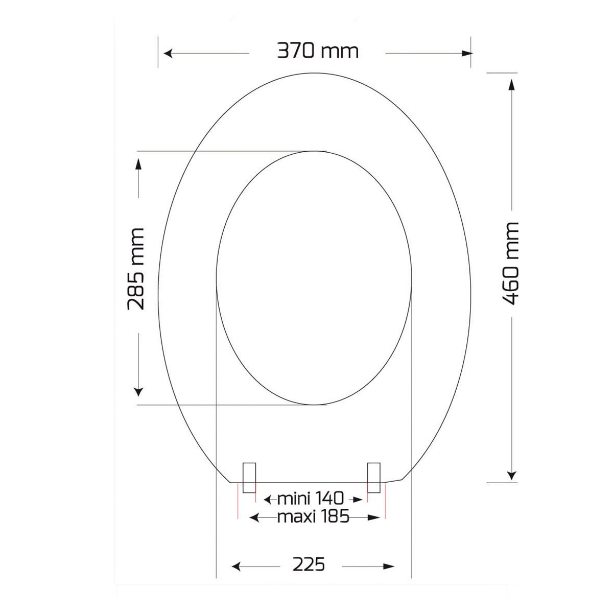 ABATTANT WC BLANC – Accessoires WC – HygiRéa