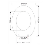ABATTANT WC BLANC – Accessoires WC – HygiRéa
