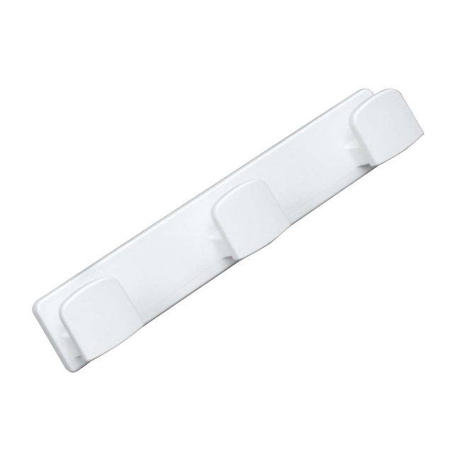 PATERE 3 TETES BLANC – Patère, porte-parapluie – HygiRéa