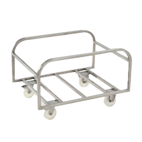 CHARIOT INOX BAC GRD. VOLUME – Chariot – HygiRéa