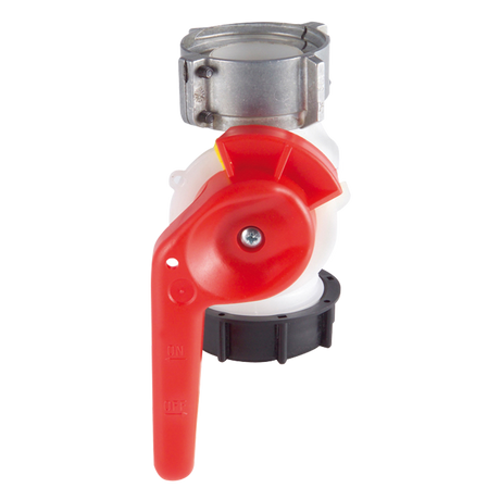 VANNE 1/4 TOUR BAC DOUBLE-PAROI – Accessoires bacs alimentaires – HygiRéa