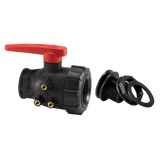 VANNE 70 L/MIN + RACCORD BACS G.VOL – Accessoires bacs alimentaires – HygiRéa