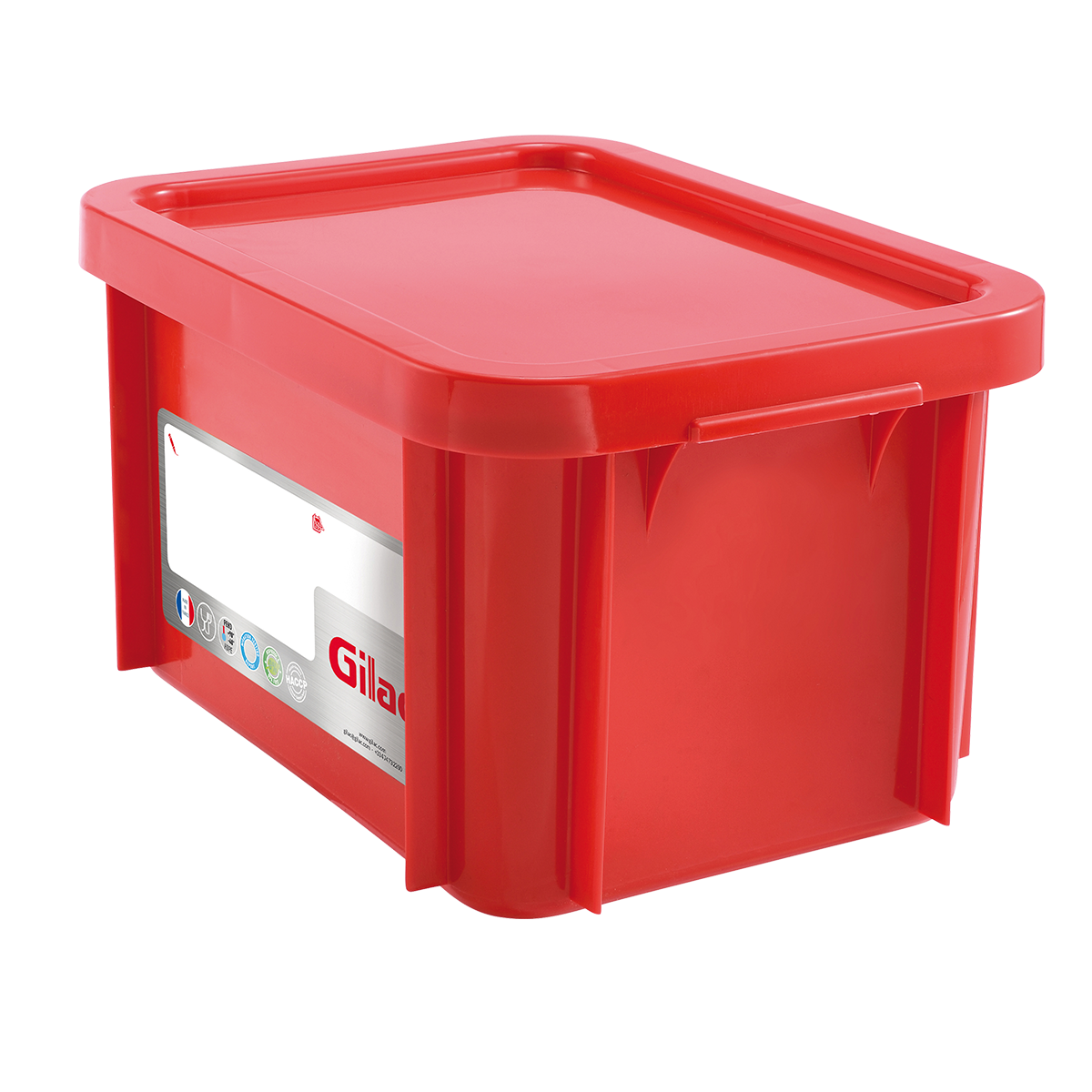 BAC HACCP RECT. 15 L + COUV. – Bac renforcé – HygiRéa