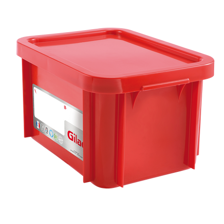 BAC HACCP RECT. 15 L + COUV. – Bac renforcé – HygiRéa