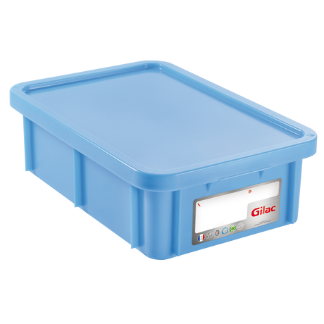 BAC HACCP RECT. 25 L + COUV. – Bac renforcé – HygiRéa