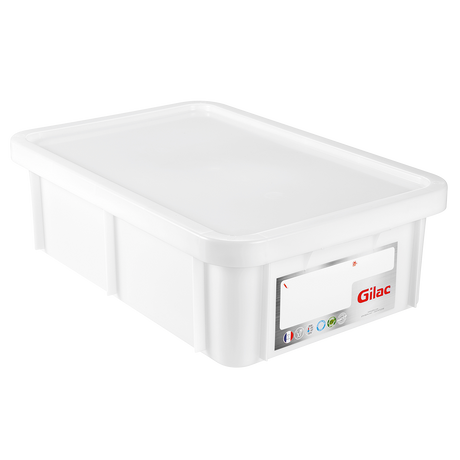 BAC HACCP RECT. 25 L + COUV. – Bac renforcé – HygiRéa