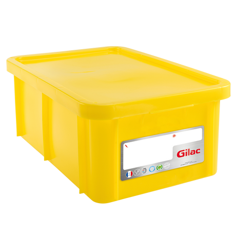 BAC HACCP RECT. 35 L + COUV. – Bac renforcé – HygiRéa