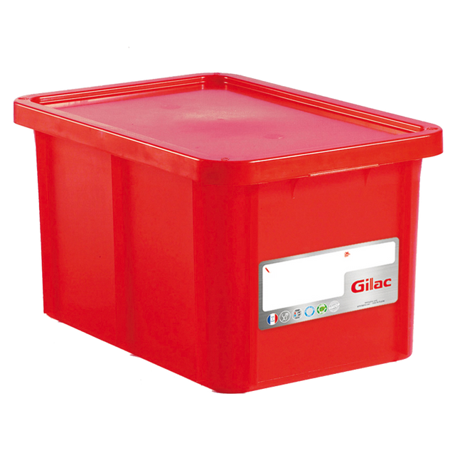 BAC HACCP RECT. 55 L + COUV. – Bac renforcé – HygiRéa
