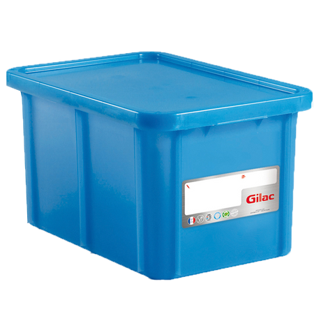 BAC HACCP RECT. 55 L + COUV. – Bac renforcé – HygiRéa