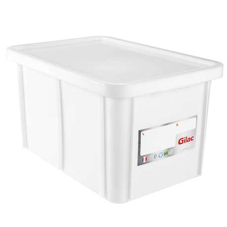 BAC HACCP RECT. 55 L + COUV. – Bac renforcé – HygiRéa