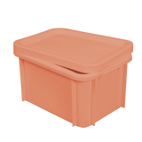 BAC RANGEMENT 15L +COUV – Bac renforcé – HygiRéa