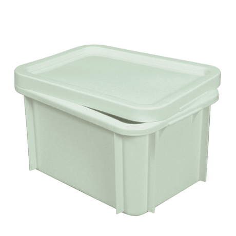 BAC RANGEMENT 15L +COUV – Bac renforcé – HygiRéa