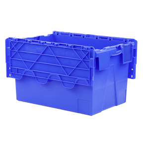 BAC ECO 65L BLEU COUV. INTEGRE – Bac navette – HygiRéa