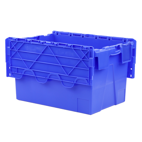 BAC ECO 65L BLEU COUV. INTEGRE – Bac navette – HygiRéa
