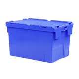 BAC ECO 65L BLEU COUV. INTEGRE – Bac navette – HygiRéa