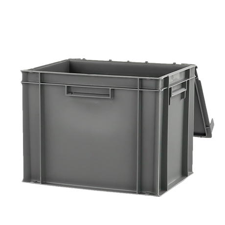 BAC 400X300 30L COUV.SOLIDAIRE GRIS – Bac renforcé – HygiRéa