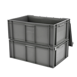 BAC 600X400 45L COUV.SOLIDAIRE GRIS – Bac renforcé – HygiRéa