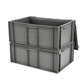 BAC 600X400 45L COUV.SOLIDAIRE GRIS – Bac renforcé – HygiRéa