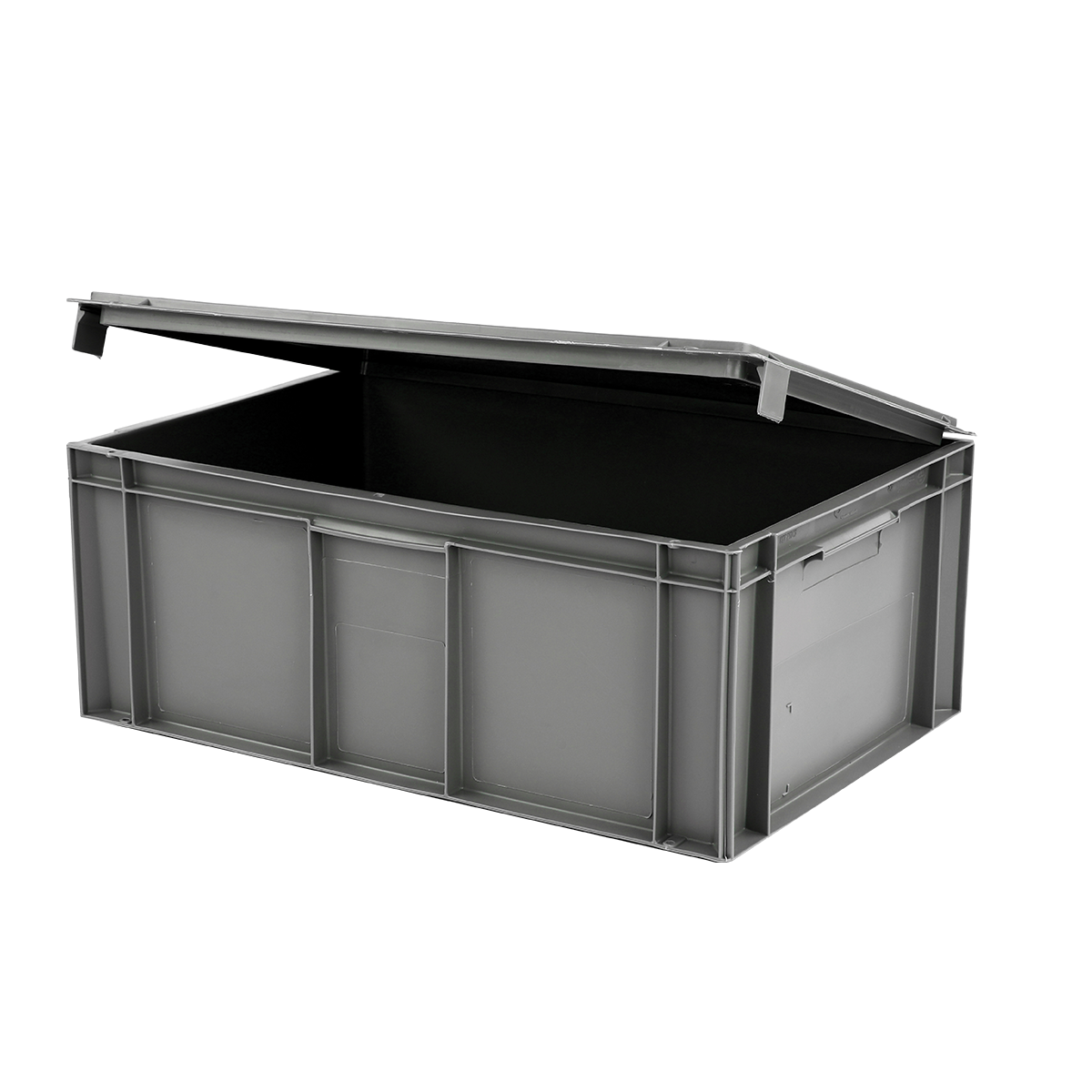 BAC 600X400 45L COUV.SOLIDAIRE GRIS – Bac renforcé – HygiRéa