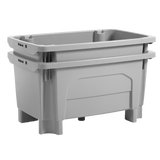 BAC GRD VOLUME SUR PIEDS 300L GRIS – Bac grand volume – HygiRéa
