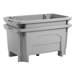 BAC GRD VOLUME SUR PIEDS 300L GRIS – Bac grand volume – HygiRéa