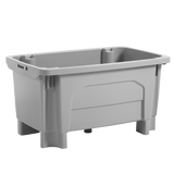 BAC GRD VOLUME SUR PIEDS 300L GRIS – Bac grand volume – HygiRéa