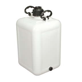 BONBONNE+BOUCHON VIDANGE 20 L – Jerrican. fût. bonbonne – HygiRéa