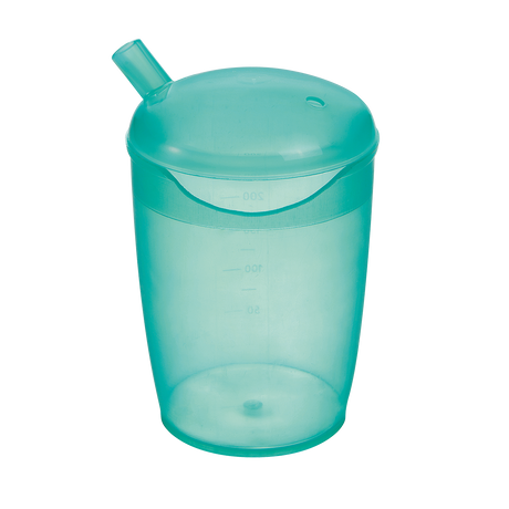 VERRE POUR MALADE 2 EN 1 0.25L – Médical – HygiRéa