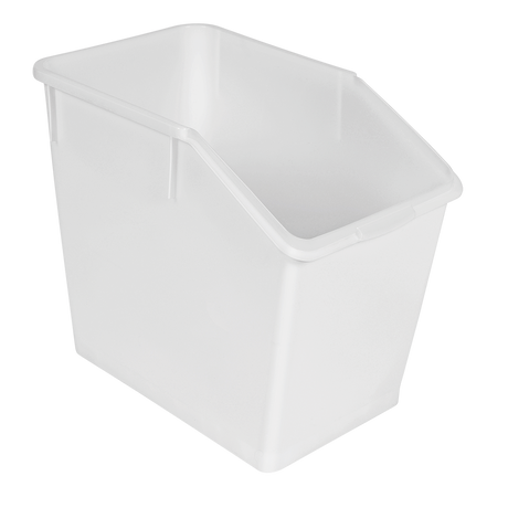 BAC INGREDIENTS BLANC 80L+4 PATINS – Bac à ingrédients – HygiRéa