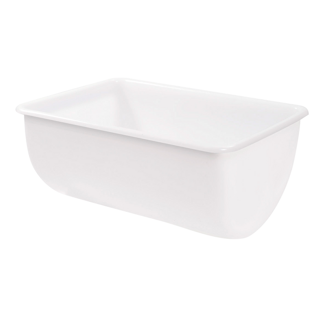BAC SEMI-CYLINDRIQUE 170 L BLANC – Bac grand volume – HygiRéa