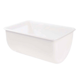 BAC SEMI-CYLINDRIQUE 220 L BLANC – Bac grand volume – HygiRéa