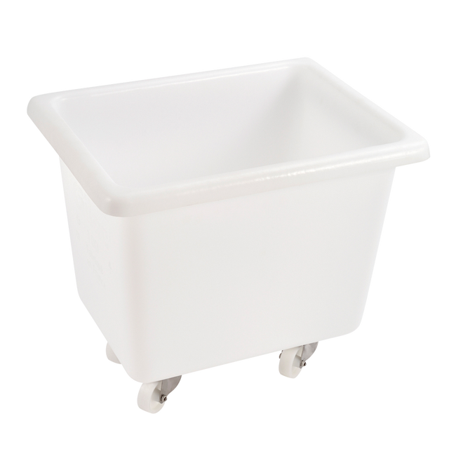 BAC 100L 2 ROUES FIX.+2 PIV. FREINS – Bac grand volume – HygiRéa