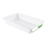 BAC PLAT BIOSOURCE BLANC – Bac plat – HygiRéa