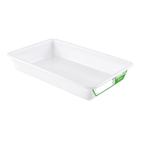 BAC PLAT BIOSOURCE BLANC – Bac plat – HygiRéa