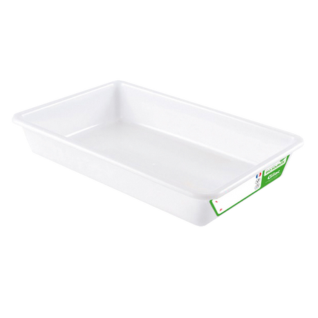 BAC PLAT BIOSOURCE BLANC – Bac plat – HygiRéa