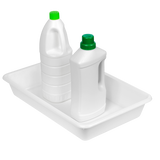 BAC RETENTION 5 L BLANC – Bac de rétention – HygiRéa