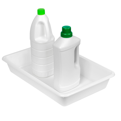 BAC RETENTION 5 L BLANC – Bac de rétention – HygiRéa