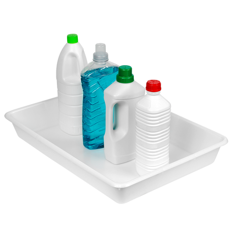 BAC RETENTION 8 L BLANC – Bac de rétention – HygiRéa
