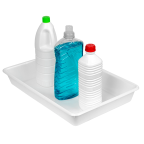 BAC RETENTION 10 L BLANC – Bac de rétention – HygiRéa